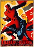 The Spanish Civil War was fought from 17 July 1936 to 1 April 1939 between the Republicans, who were loyal to the democratically elected Spanish Republic, and the Nationalists, a rebel group led by General Francisco Franco. The Nationalists prevailed, and Franco ruled Spain for the next 36 years, from 1939 until his death in 1975.<br/><br/>

The Nationalists advanced from their strongholds in the south and west, capturing most of Spain's northern coastline in 1937. They also besieged Madrid and the area to its south and west for much of the war. Capturing large parts of Catalonia in 1938 and 1939, the war ended with the victory of the Nationalists and the exile of thousands of leftist Spaniards, many of whom fled to refugee camps in southern France.<br/><br/>

The Confederación Nacional del Trabajo (CNT; National Confederation of Labour) is a Spanish confederation of anarcho-syndicalist labour unions affiliated with the International Workers Association (IWA; Spanish: AIT – Asociación Internacional de los Trabajadores).<br/><br/>

Historically, the CNT has also been affiliated with the Federación Anarquista Ibérica (Iberian Anarchist Federation – FAI). In this capacity it was referred to as the CNT-FAI. Throughout its history, it has played a major role in the Spanish labor movement.